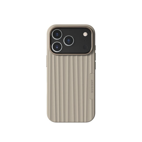 Nudient iPhone 17 Pro/iPhone 18 Pro Cover Bold Case MagSafe Linen Beige