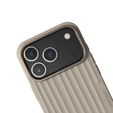 Nudient iPhone 17 Pro/iPhone 18 Pro Cover Bold Case MagSafe Linen Beige