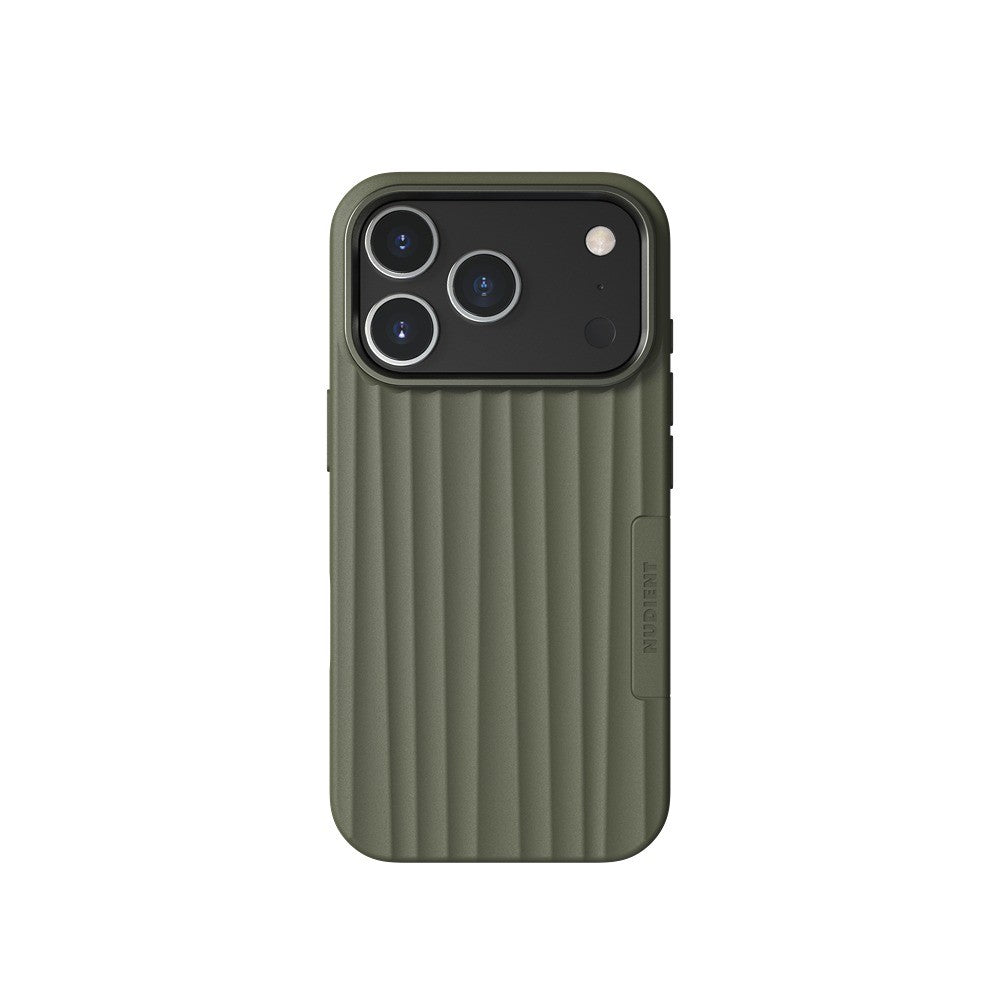 Nudient iPhone 17 Pro/iPhone 18 Pro Cover Bold Case MagSafe Olive Green
