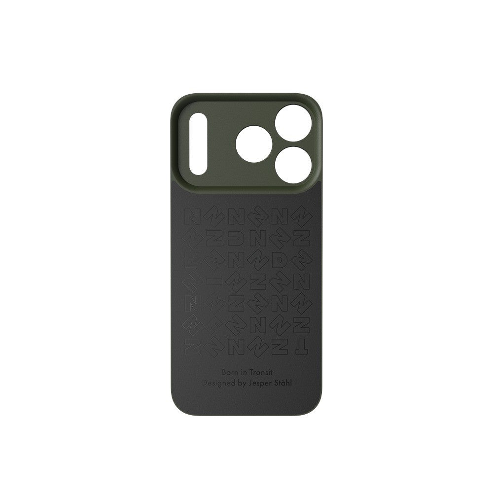 Nudient iPhone 17 Pro/iPhone 18 Pro Cover Slice Case MagSafe Pine Green
