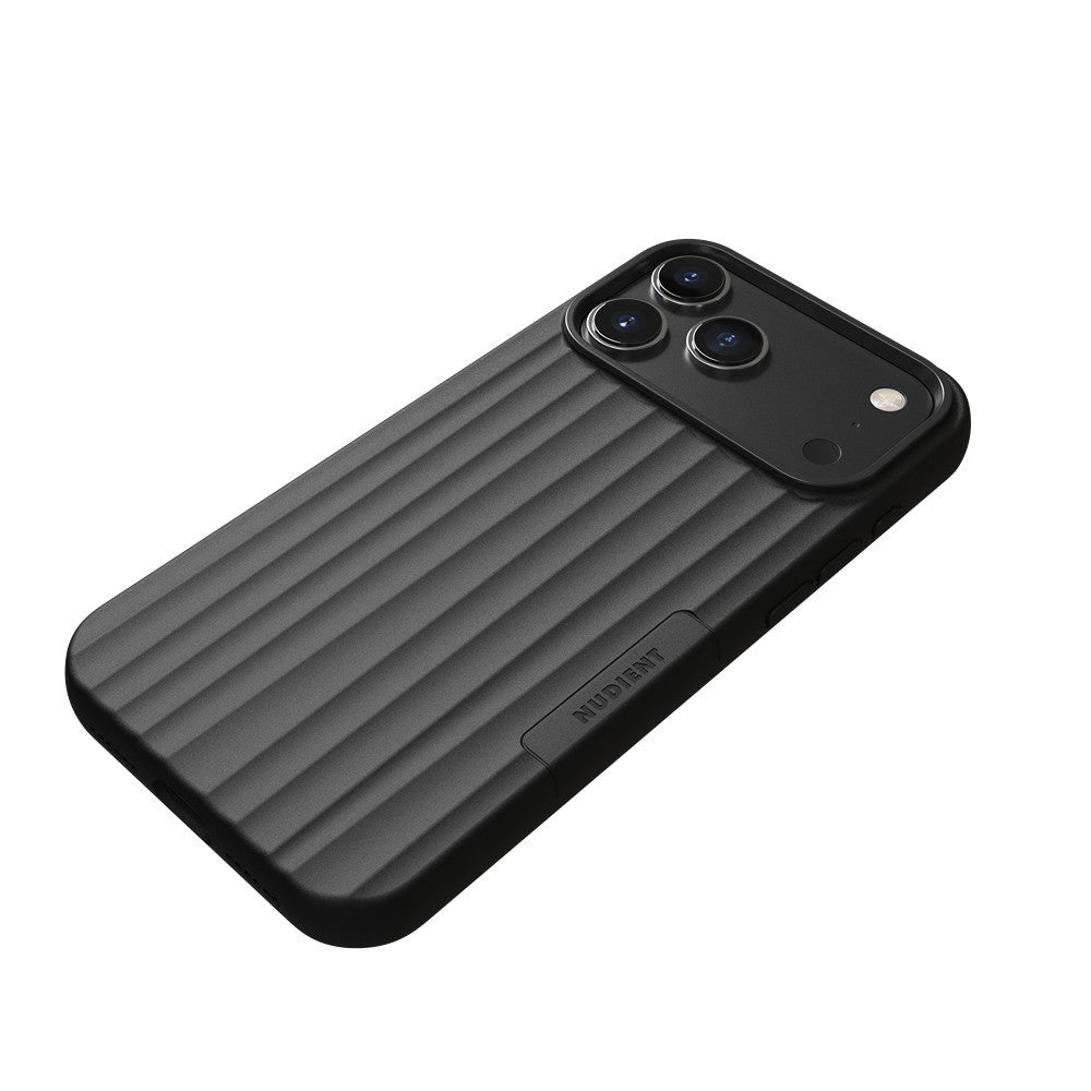 Nudient iPhone 17 Pro Max/iPhone 18 Pro Max Cover Bold Case MagSafe Charcoal Black
