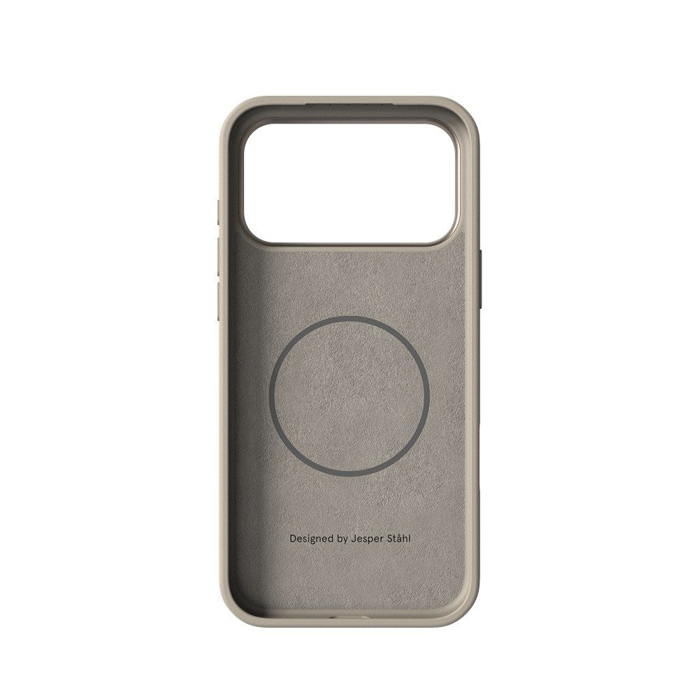 Nudient iPhone 17 Pro Max/iPhone 18 Pro Max Cover Bold Case MagSafe Linen Beige
