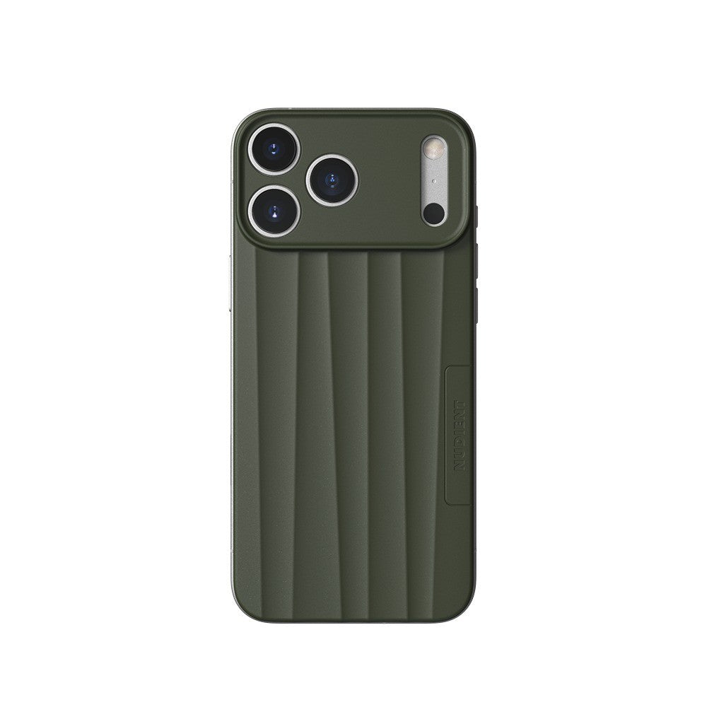 Nudient iPhone 17 Pro Max/iPhone 18 Pro Max Cover Slice Case MagSafe Fyrregrøn