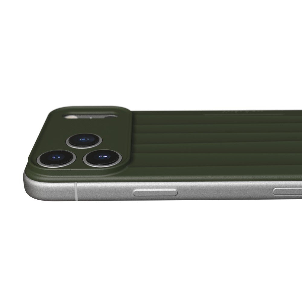 Nudient iPhone 17 Pro Max/iPhone 18 Pro Max Cover Slice Case MagSafe Fyrregrøn
