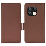OnePlus 10 Pro Cover Litchi Brun