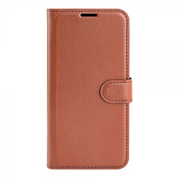 OnePlus 11 Etui Litchi Brun