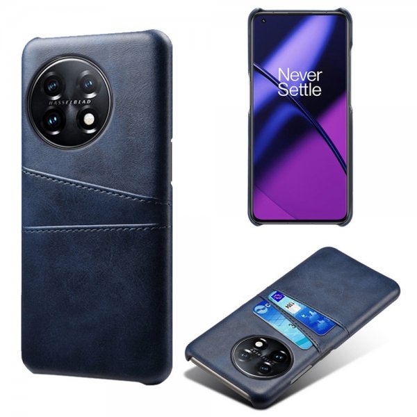 OnePlus 11 Cover To Kortlommer Blå