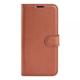 OnePlus 12 Cover Litchi Brun