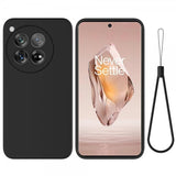 OnePlus 12R Cover med Strap Silikone Sort