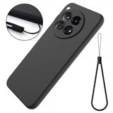 OnePlus 12R Cover med Strap Silikone Sort