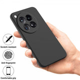 OnePlus 12R Cover med Strap Silikone Sort