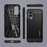 Spigen OnePlus Nord 2 5G Cover Robust Armor Mat Sort