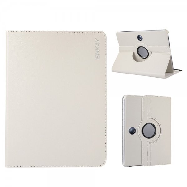 Enkay OnePlus Pad Fodral 360 Grader Drejelig Hvid
