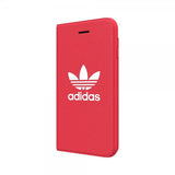 Adidas iPhone 6/6S/7/8/SE Cover OR Booklet Case ADICOLOR SS18 Rød