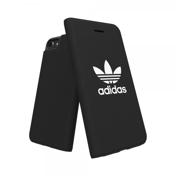 Adidas iPhone 6/6S/7/8/SE Cover ELLER Booklet Case ADICOLOR SS18 Sort