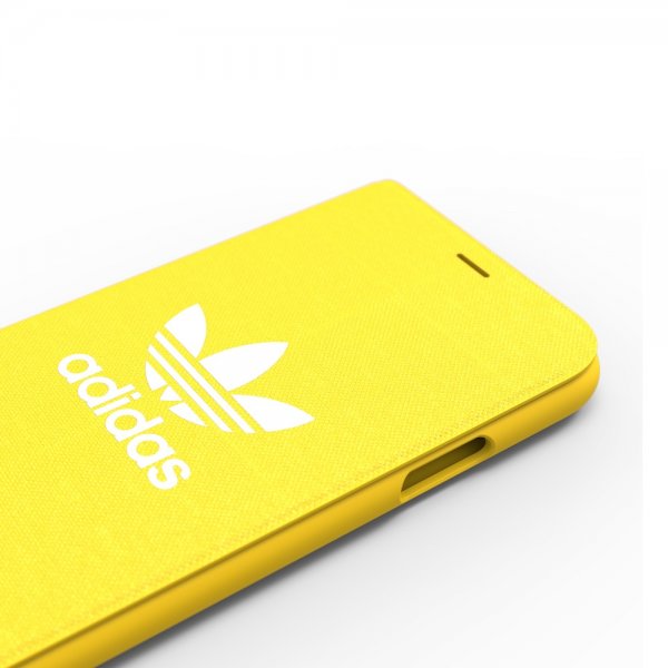 Adidas iPhone X/Xs Cover ELLER Booklet Case ADICOLOR SS18 Gul