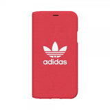 Adidas iPhone X/Xs Cover ELLER Booklet Case ADICOLOR SS18 Rød