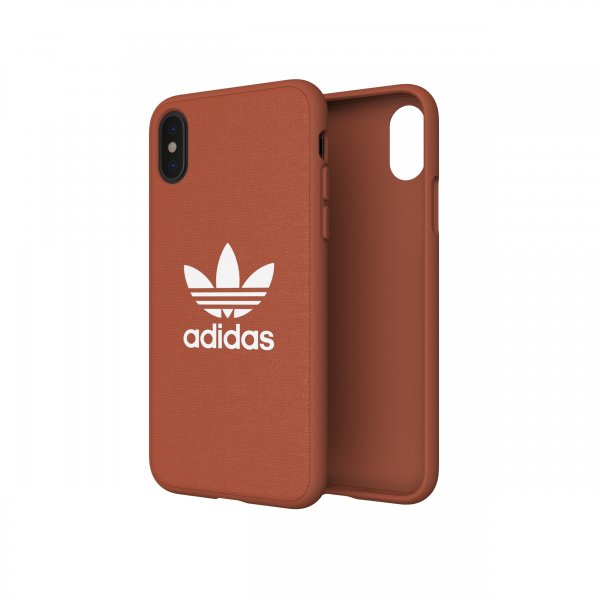 Adidas iPhone X/Xs Cover OR Moulded Case Canvas FW18 Shift Orange