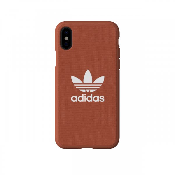 Adidas iPhone X/Xs Cover OR Moulded Case Canvas FW18 Shift Orange