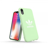 Adidas iPhone Xr Cover OR Moulded Case Canvas FW18 Clear Mint