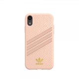 Adidas iPhone Xr Cover OR 3-Stripes Snap Case Snake FW18 Lyserød