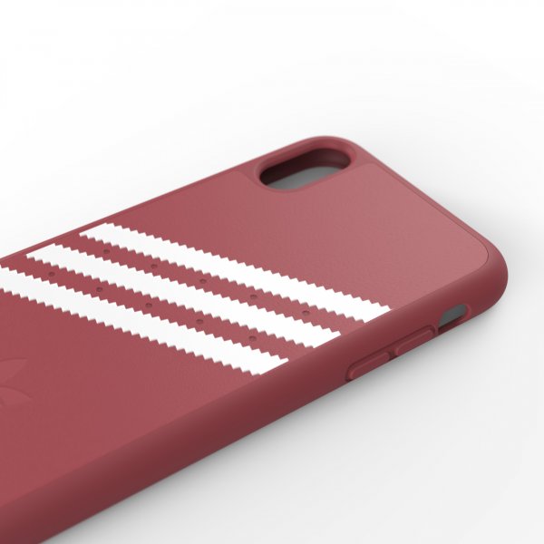 Adidas iPhone Xr Cover OR Moulded Case Suede FW18 Dusty Pink