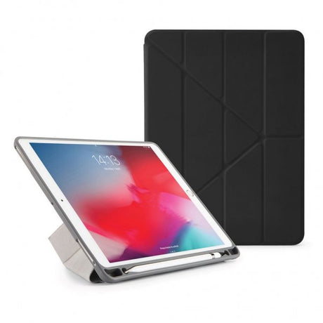 Pipetto iPad Air 2019 (gen. 3) Origami Etui Penneholder Sort