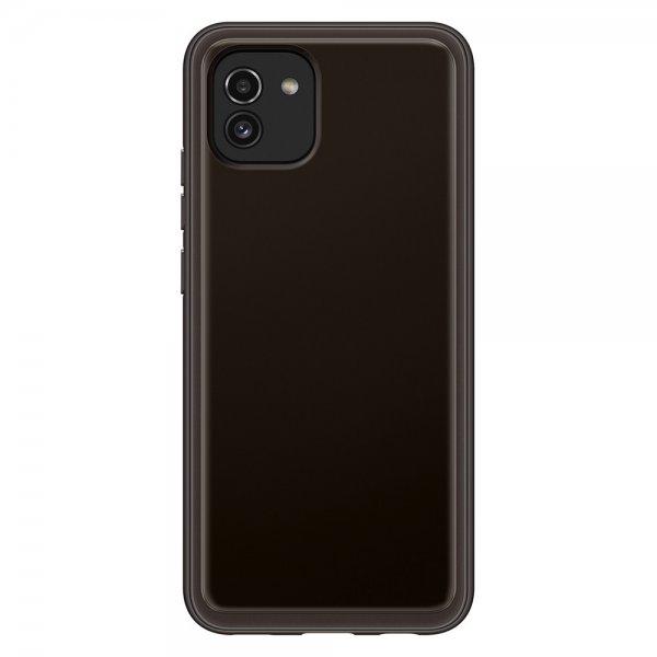 Samsung Original Galaxy A03 Cover Soft Clear Cover Sort