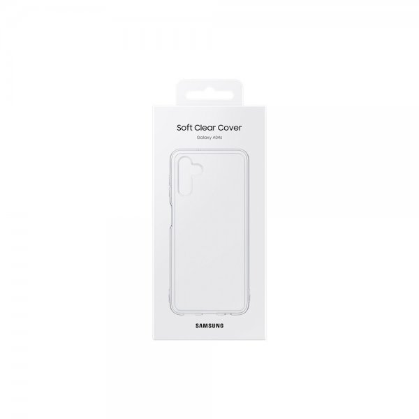 Samsung Original Galaxy A04s Cover Soft Clear Cover Gennemsigtig