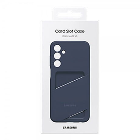Samsung Original Galaxy A25 Cover Card Slot Case Blueblack