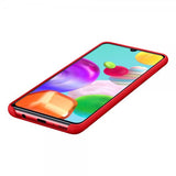 Samsung Original Galaxy A41 Skal Silikone Cover Rød