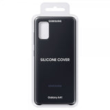 Samsung Original Galaxy A41 Skal Silicone Cover Sort