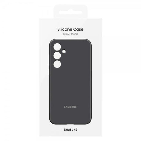 Samsung Original Galaxy A55 Cover Silicone Case Sort