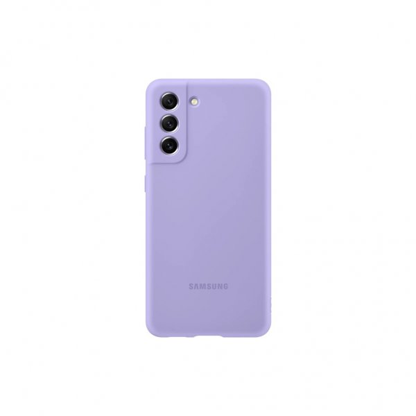 Samsung Original Galaxy S21 FE Cover Silikone Lavendel