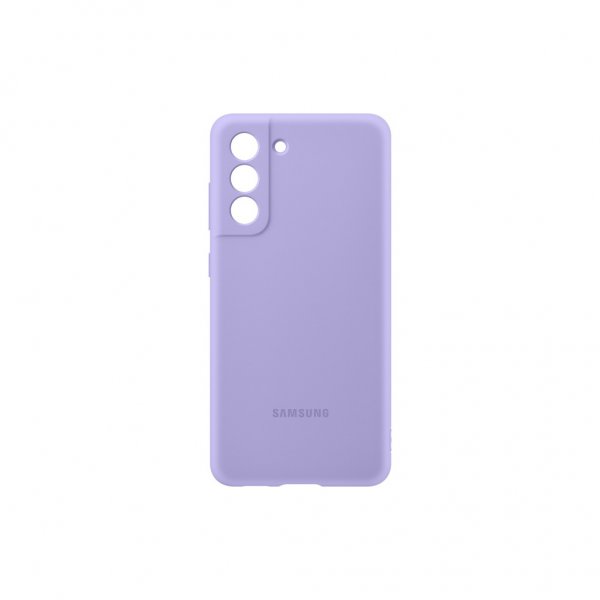Samsung Original Galaxy S21 FE Cover Silikone Lavendel