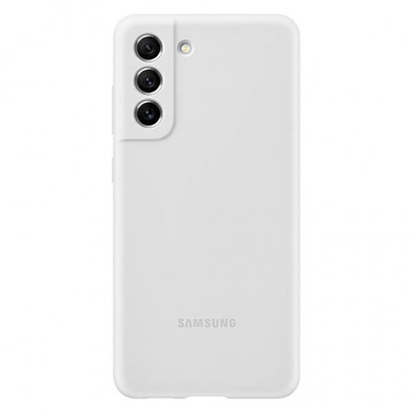 Samsung Original Galaxy S21 FE Cover Silikone Hvid