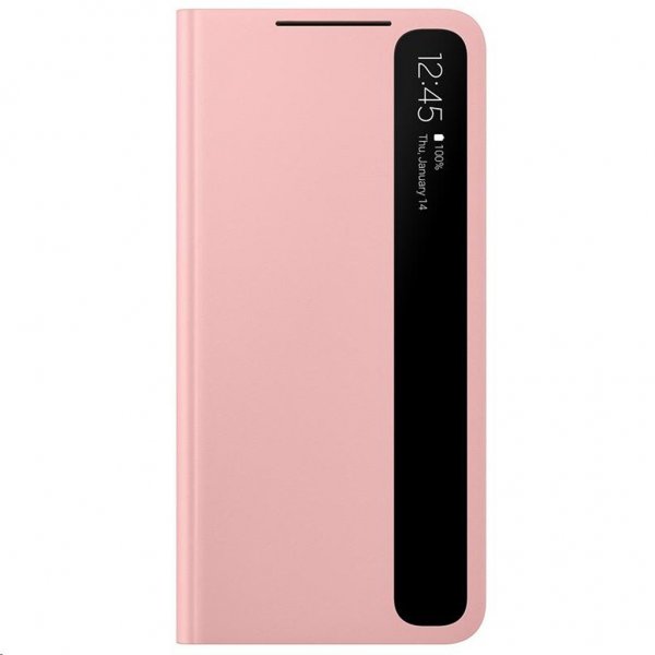 Samsung Original Galaxy S21 Plus Cover Smart Clear View Cover Rosa