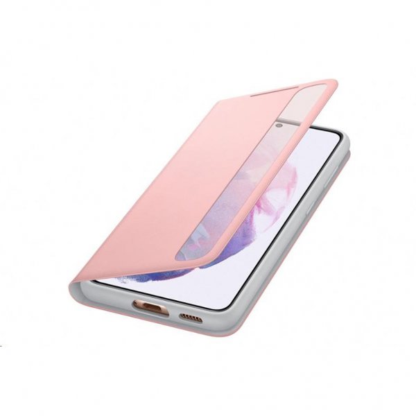Samsung Original Galaxy S21 Plus Cover Smart Clear View Cover Rosa