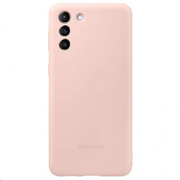 Samsung Original Galaxy S21 Plus Cover Silikone Rosa