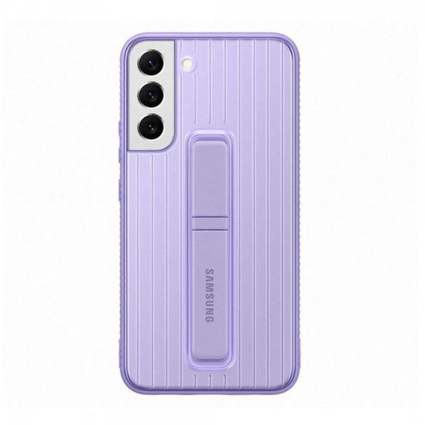 Samsung Original Galaxy S22 Plus Cover Protective Standing Cover Lavender