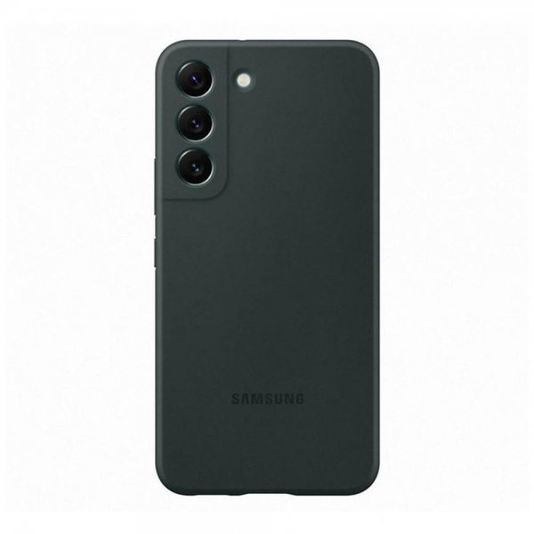 Samsung Original Galaxy S22 Plus Cover Silikone Dark Green