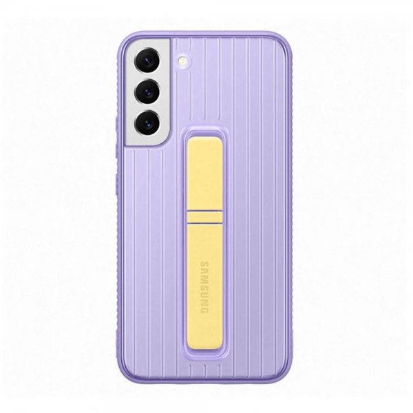 Samsung Original Galaxy S22 Cover Protective Standing Cover Lavender