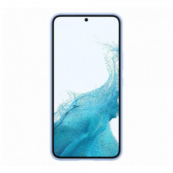Samsung Original Galaxy S22 Cover i silikone himmelblå