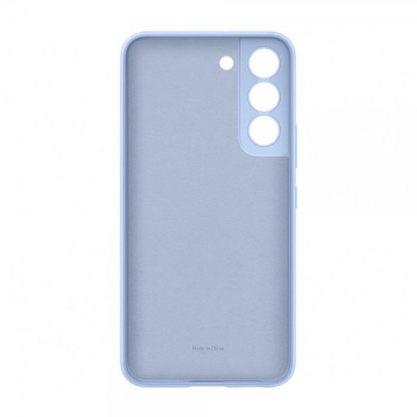 Samsung Original Galaxy S22 Cover i silikone himmelblå
