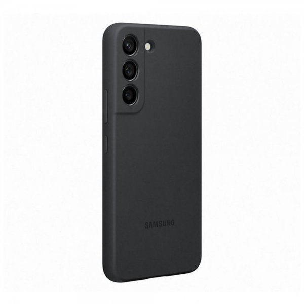 Samsung Original Galaxy S22 Cover i Silikone Sort