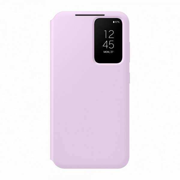 Samsung Original Galaxy S23 Cover Smart View Wallet Case Lavender