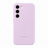 Samsung Original Galaxy S23 Cover Smart View Wallet Case Lavender