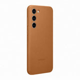 Samsung Original Galaxy S23 Plus Cover Lædercover Camel