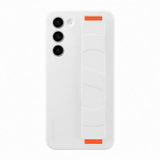 Samsung Original Galaxy S23 Plus Cover Silicone Grip Case Hvid
