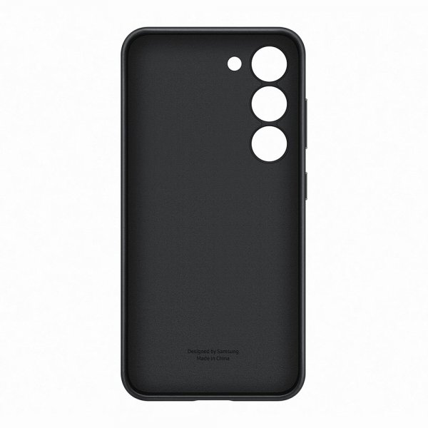 Samsung Original Galaxy S23 Skal Læder Cover Sort